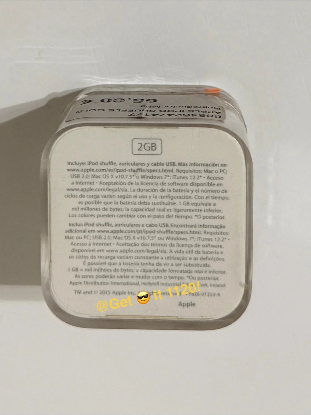 Apple ipod shuffle